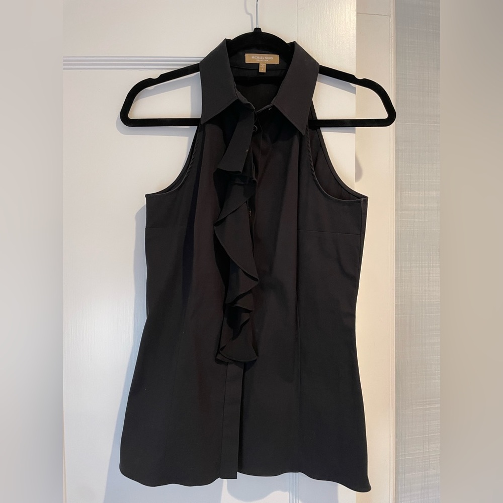 Black Michael Kors Tops